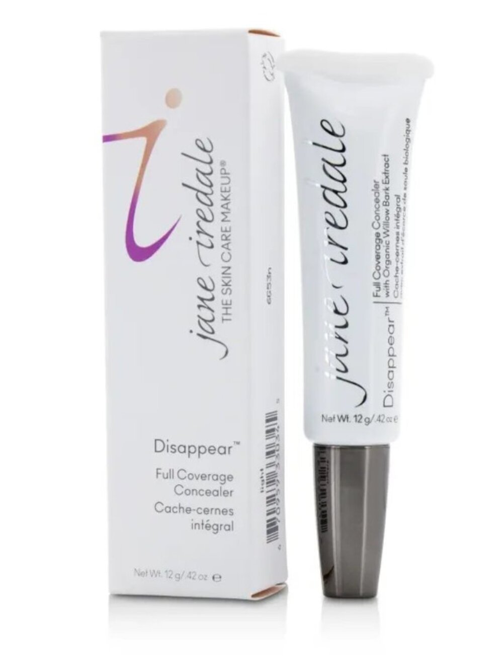 Jane Iredale Disappear Full Coverage Concealer Medium Light 12g .42oz New in Box